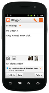 Blogger Android App