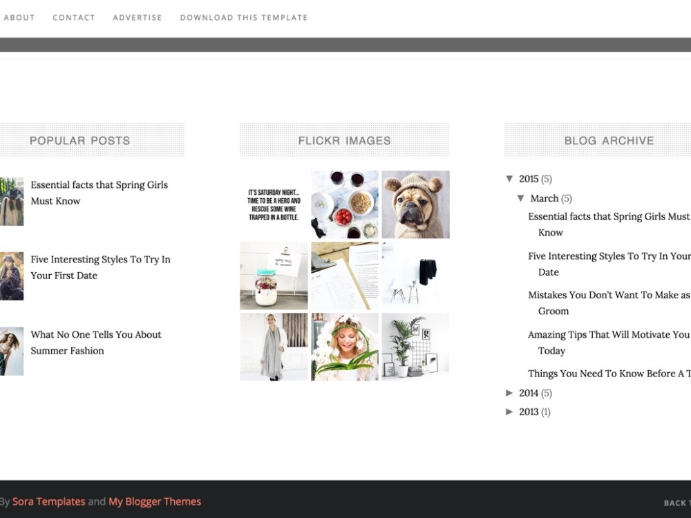 Alison Blogger Template Footer Image